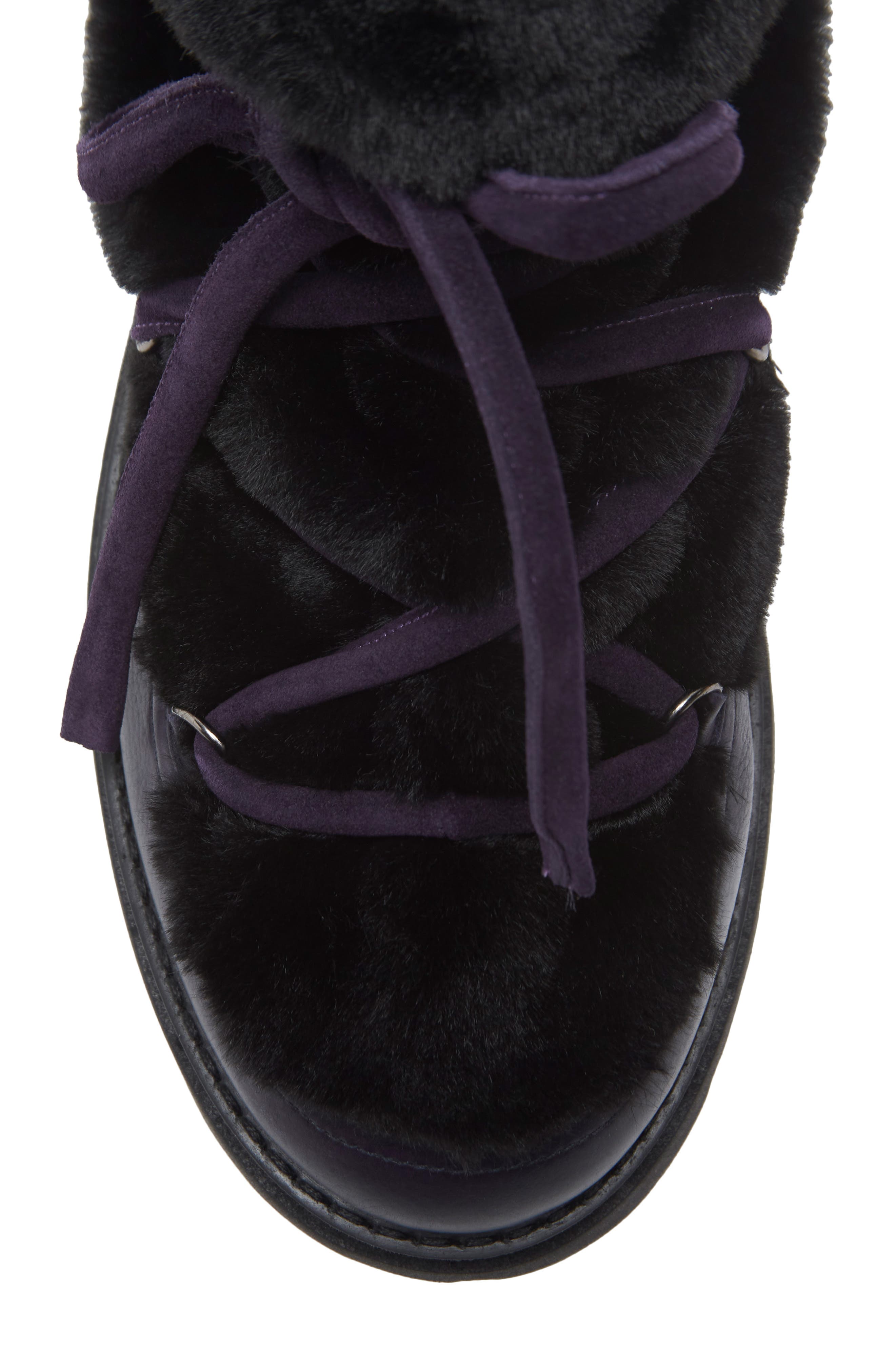 Free People Polar Queen Faux Fur Boot, Alternate, color, 