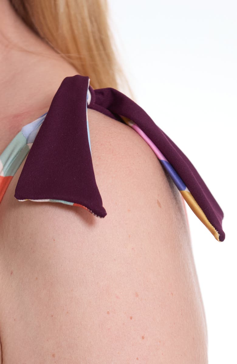 Cache Coeur Maternity Swimsuit Gloria, Alternate, color, Multicolor