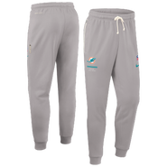 Nike Men's Nike Gray Miami Dolphins Sideline Standard Issue Touchback Kick Dri-FIT Taper Pants