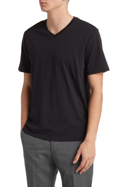 Tシャツ・カットソー Vince SS25 T-shirts (M07886516A 382PLA) Vince Garment-Dyed Crewneck T-Shirt | Saks Fifth Avenue