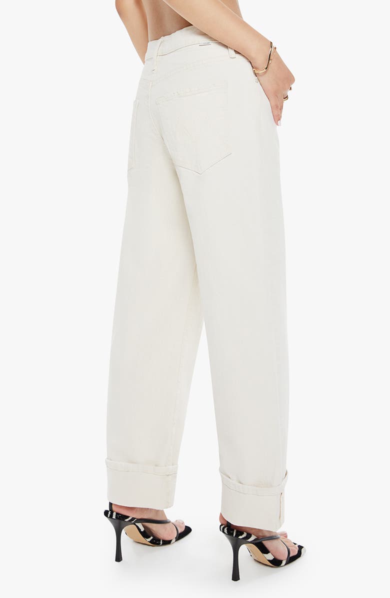 MOTHER The Spitfire Cuffed Ankle Wide Leg Jeans, Alternate, color, Act Natural