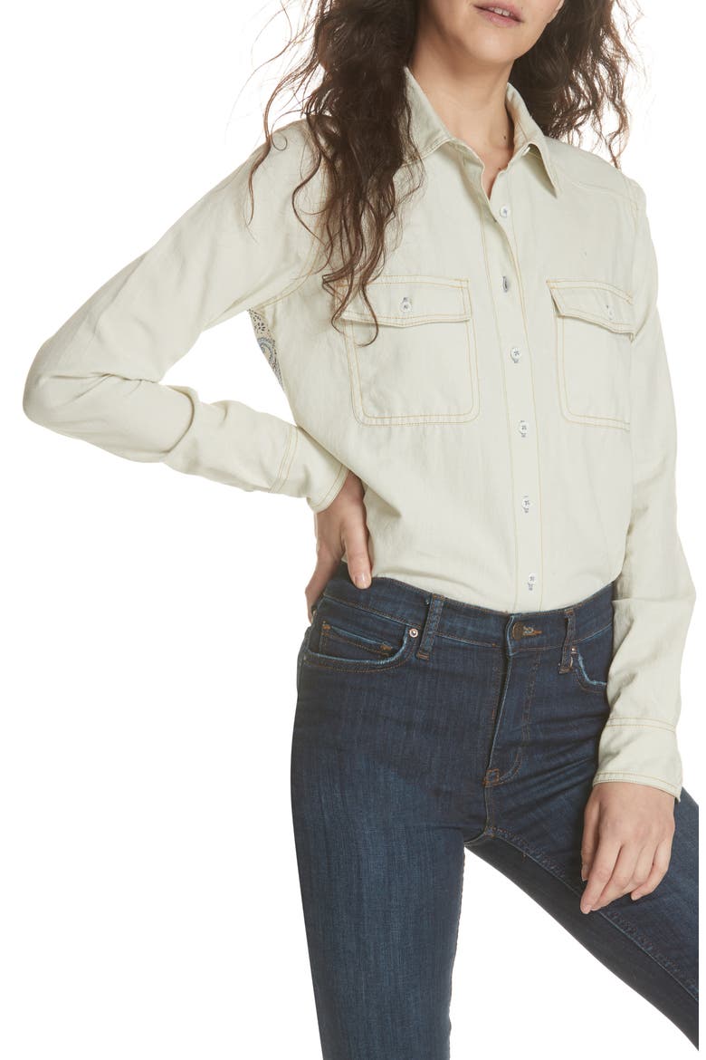 Bandana Bandit Top, Main, color, IVORY
