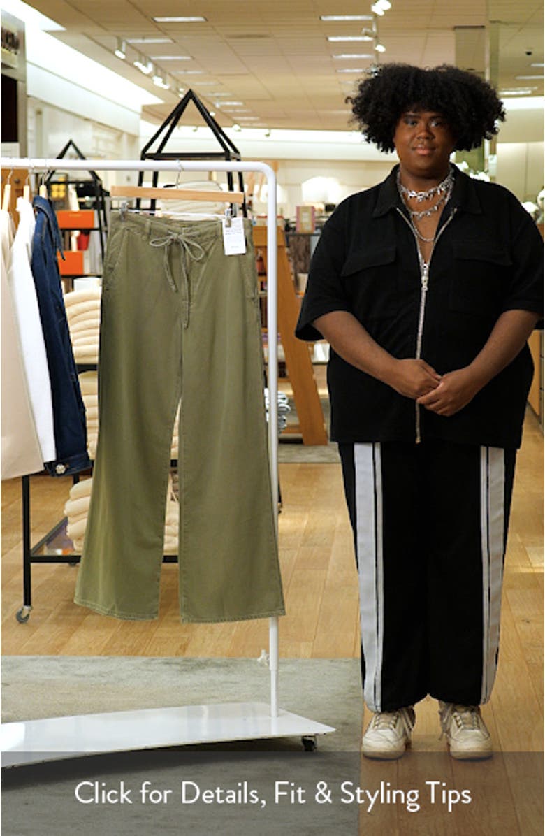 The Ultimate Wide Leg Drawstring Airy Denim Pants, sales video thumbnail