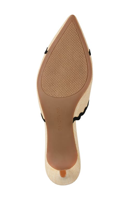 BANDOLINO BANDOLINO MY MY SCALLOPED KITTEN HEEL PUMP