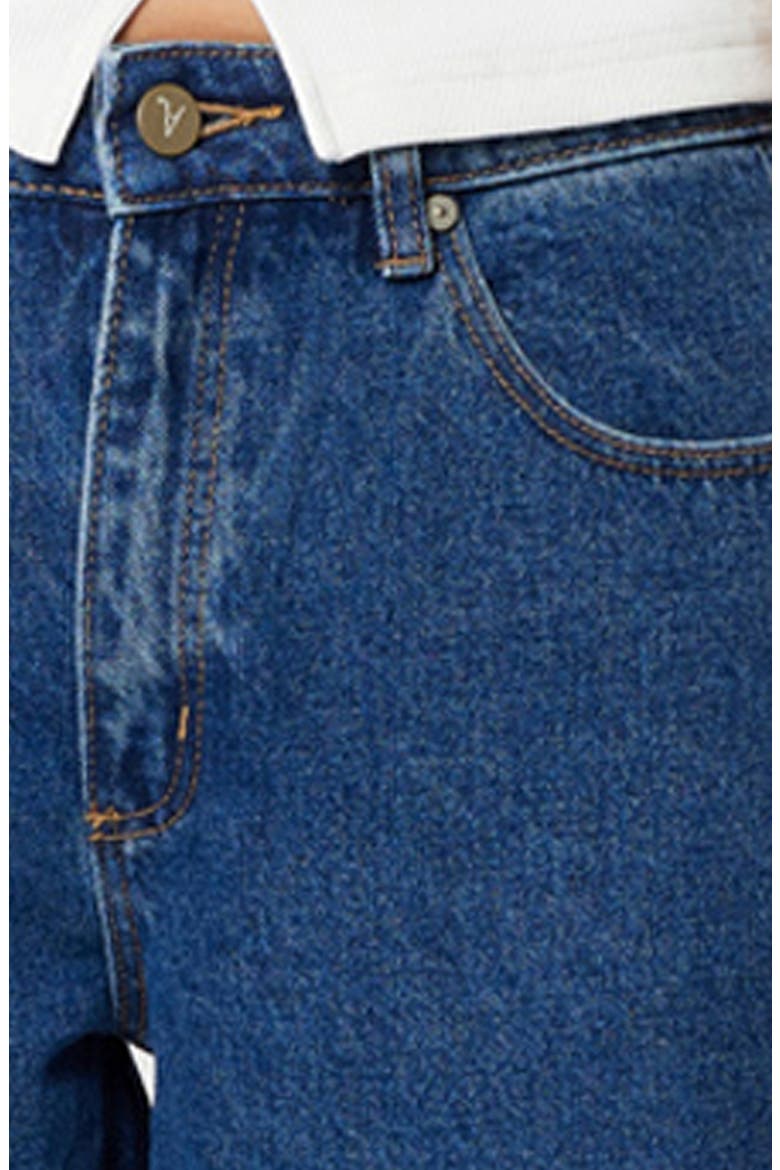 '95 Baggy Bella Mid Rise Relaxed Fit Jeans, Alternate, color, MID BLUE
