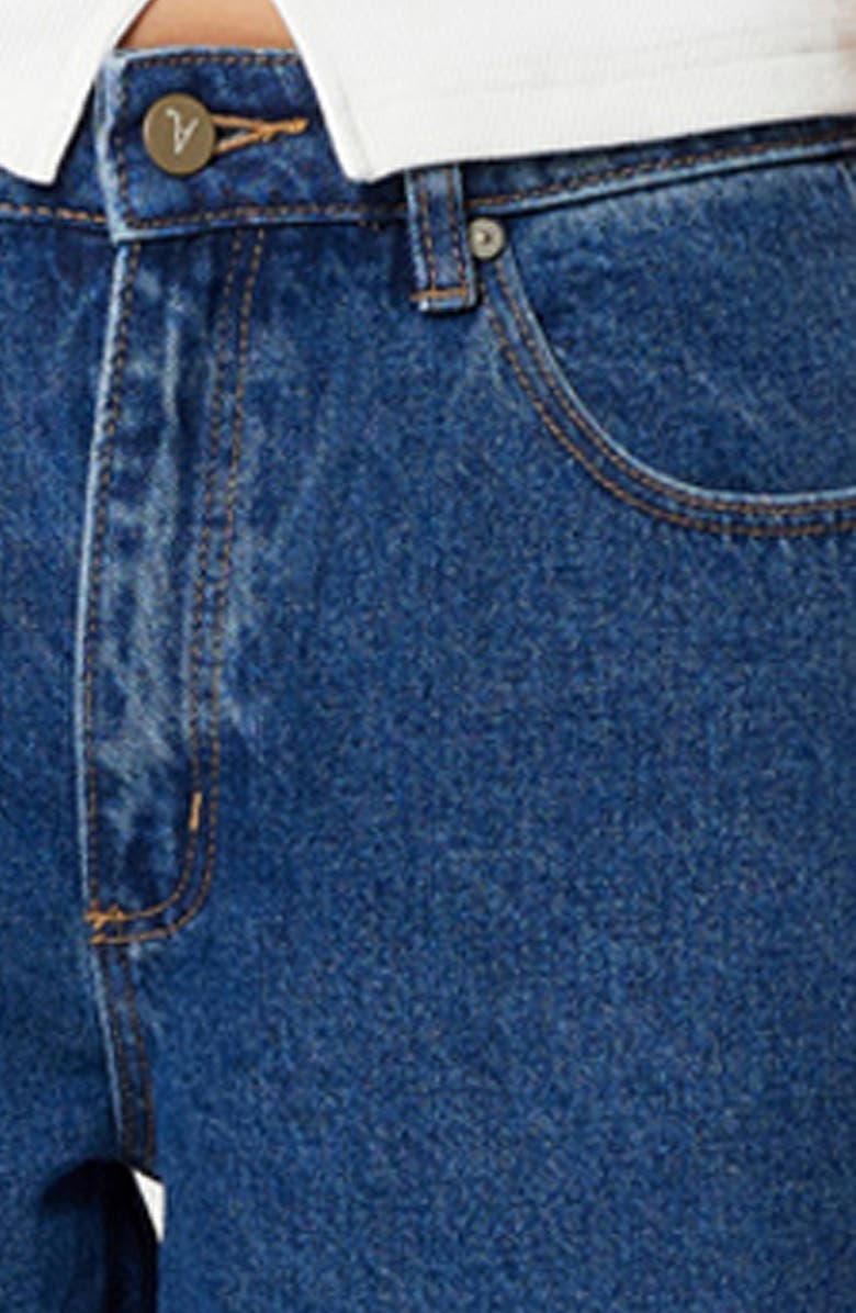 ABRAND '95 Baggy Bella Mid Rise Relaxed Fit Jeans, Alternate, color, Mid Blue