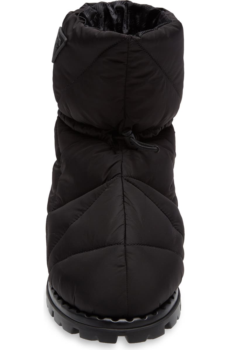 Prada Piuma Drawcord Snow Boot, Alternate, color,