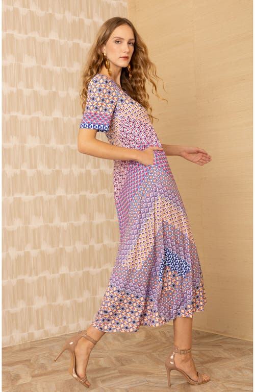 Hale Bob Rayne Jersey Maxi Dress In Multi