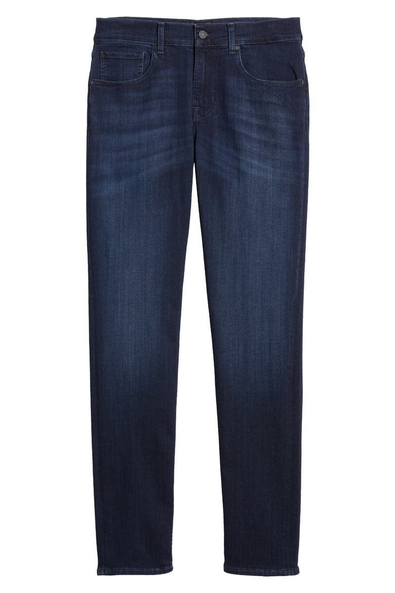 Luxe Performance Plus Slimmy Taper Jeans, Alternate, color, DEEP BLUE