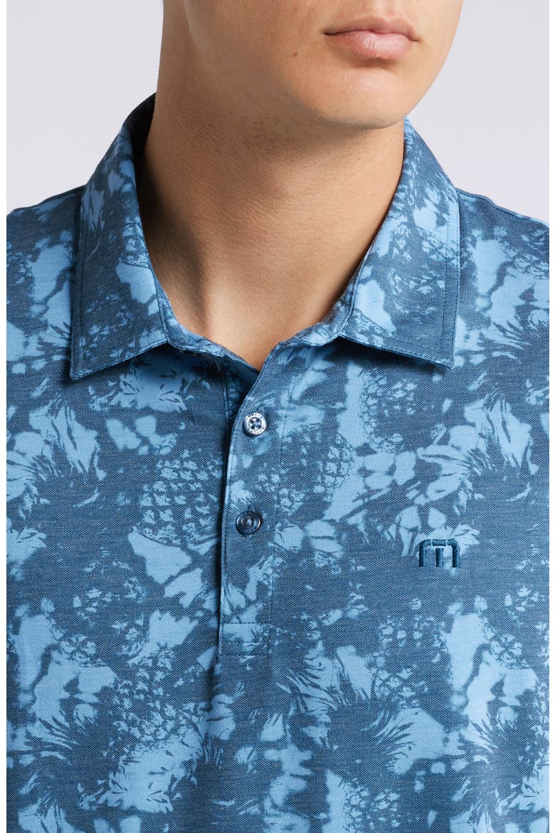 Featherweight Please Tropical Polo, Alternate, color, DARK TEAL