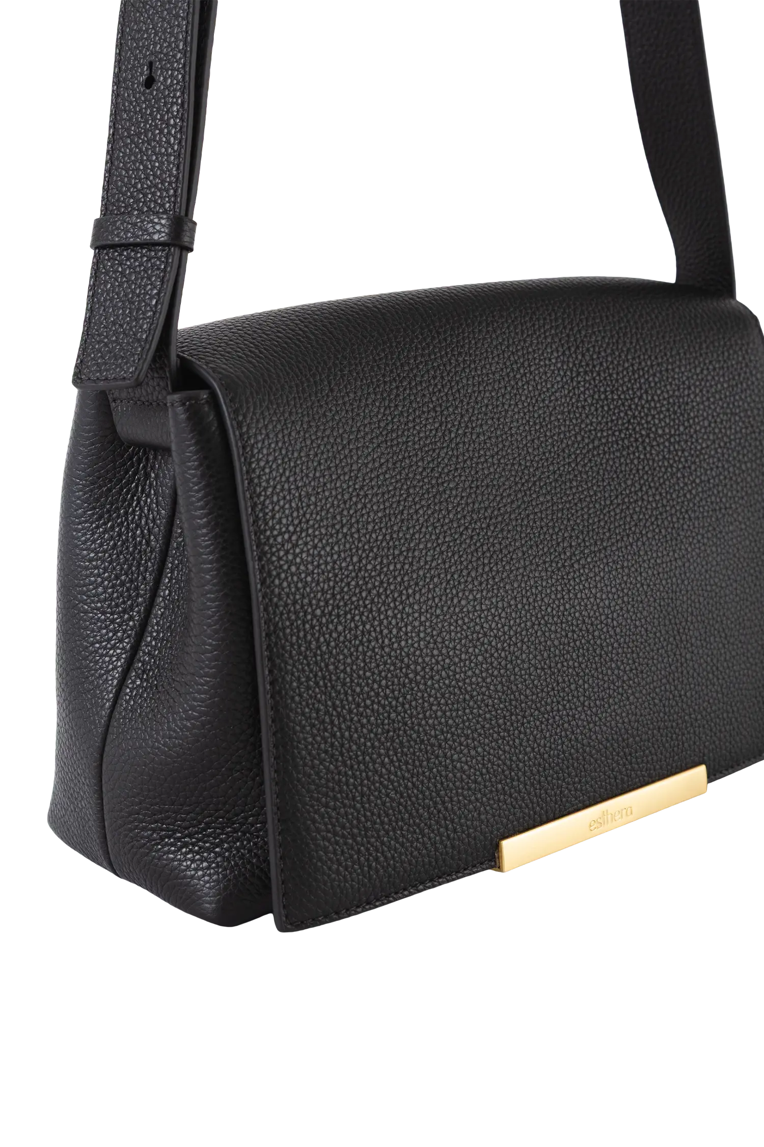 11AM Leather Crossbody Bag, Alternate, color, Black