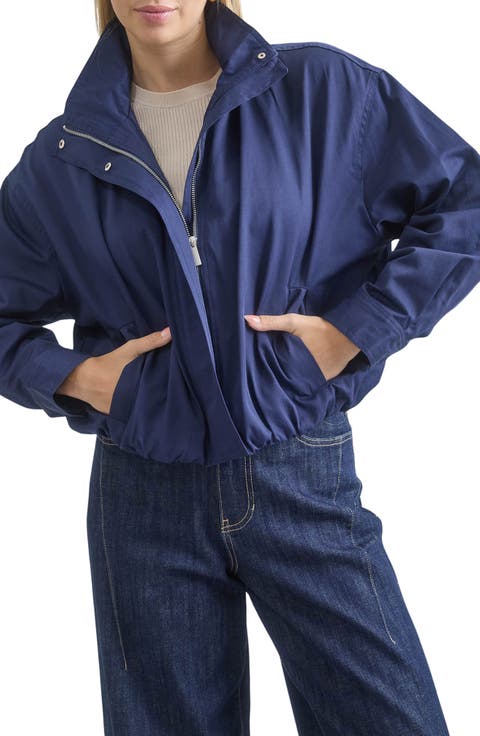 Cotton Blend Windbreaker