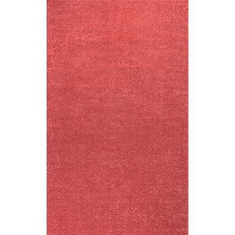 Haze Solid Low-Pile Area Rug