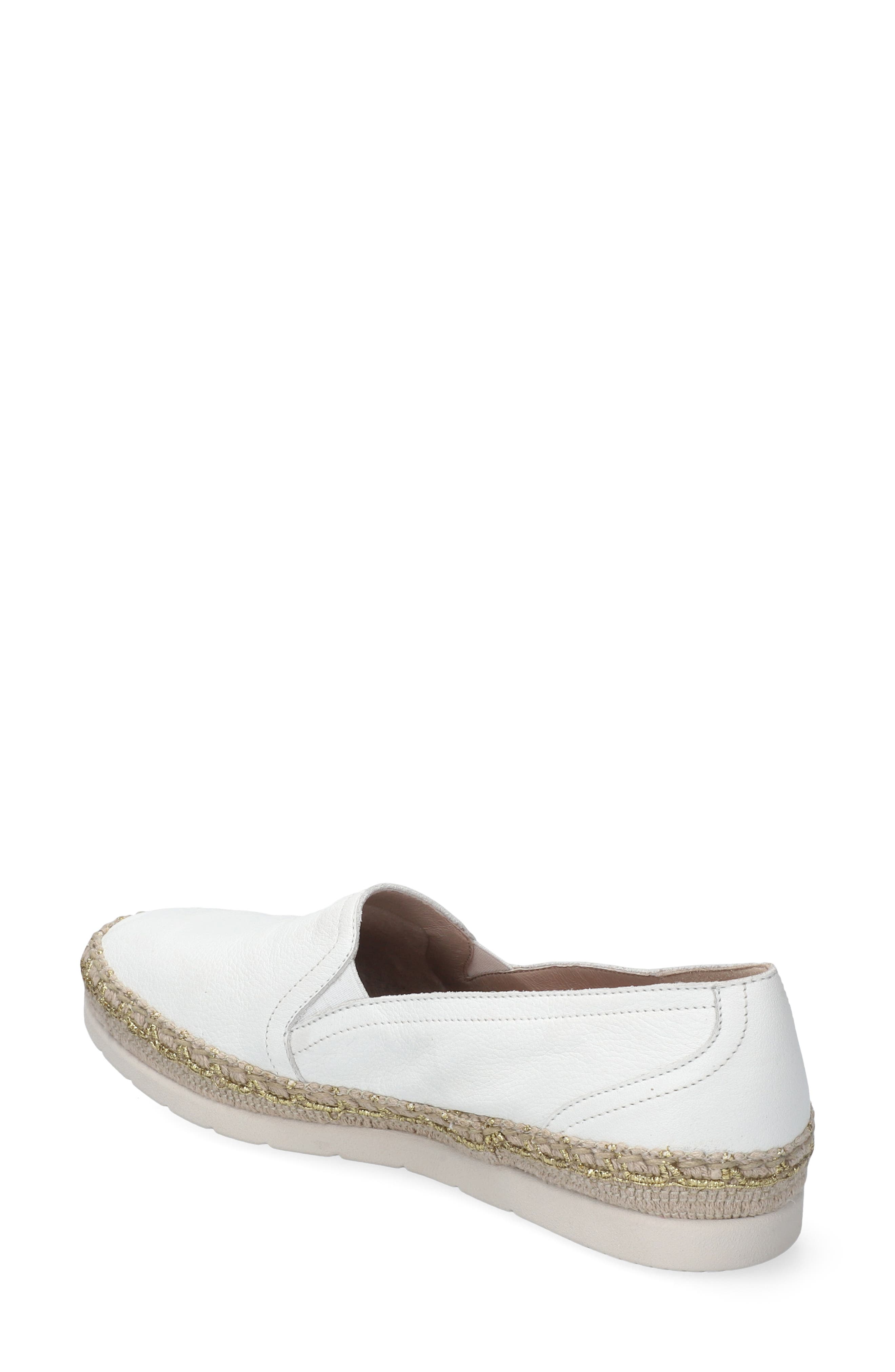 Mephisto Valina Slip-On Shoe, Alternate, color, White