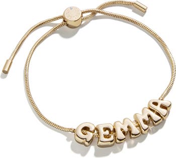 Bubble Custom Slider Bracelet