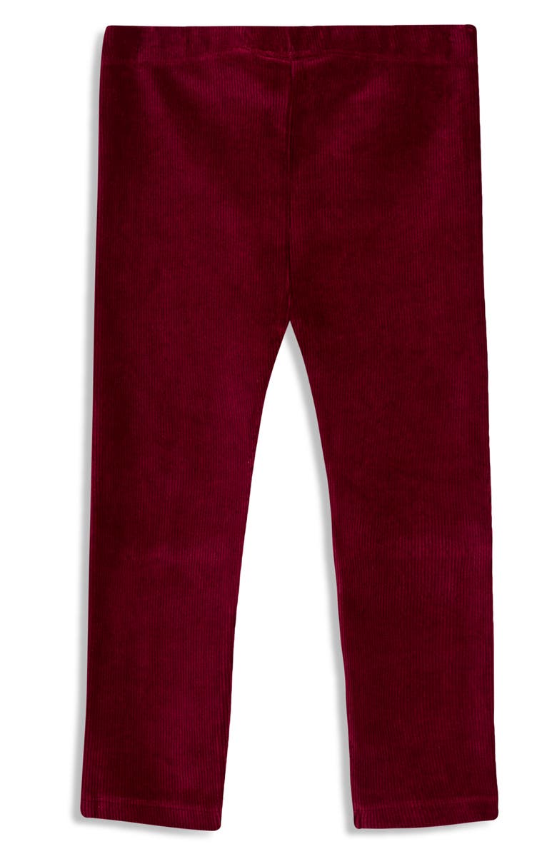 JOJO MAMAN BEBE Cherry Print Cotton Sweatshirt & Leggings Set, Alternate, color, Pink