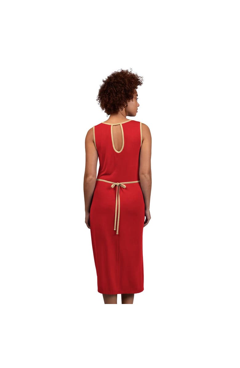 G-III 4HER BY CARL BANKS Women's G-III 4Her by Carl Banks  Scarlet San Francisco 49ers Center Field Maxi Dress, Alternate, color, Scarlet