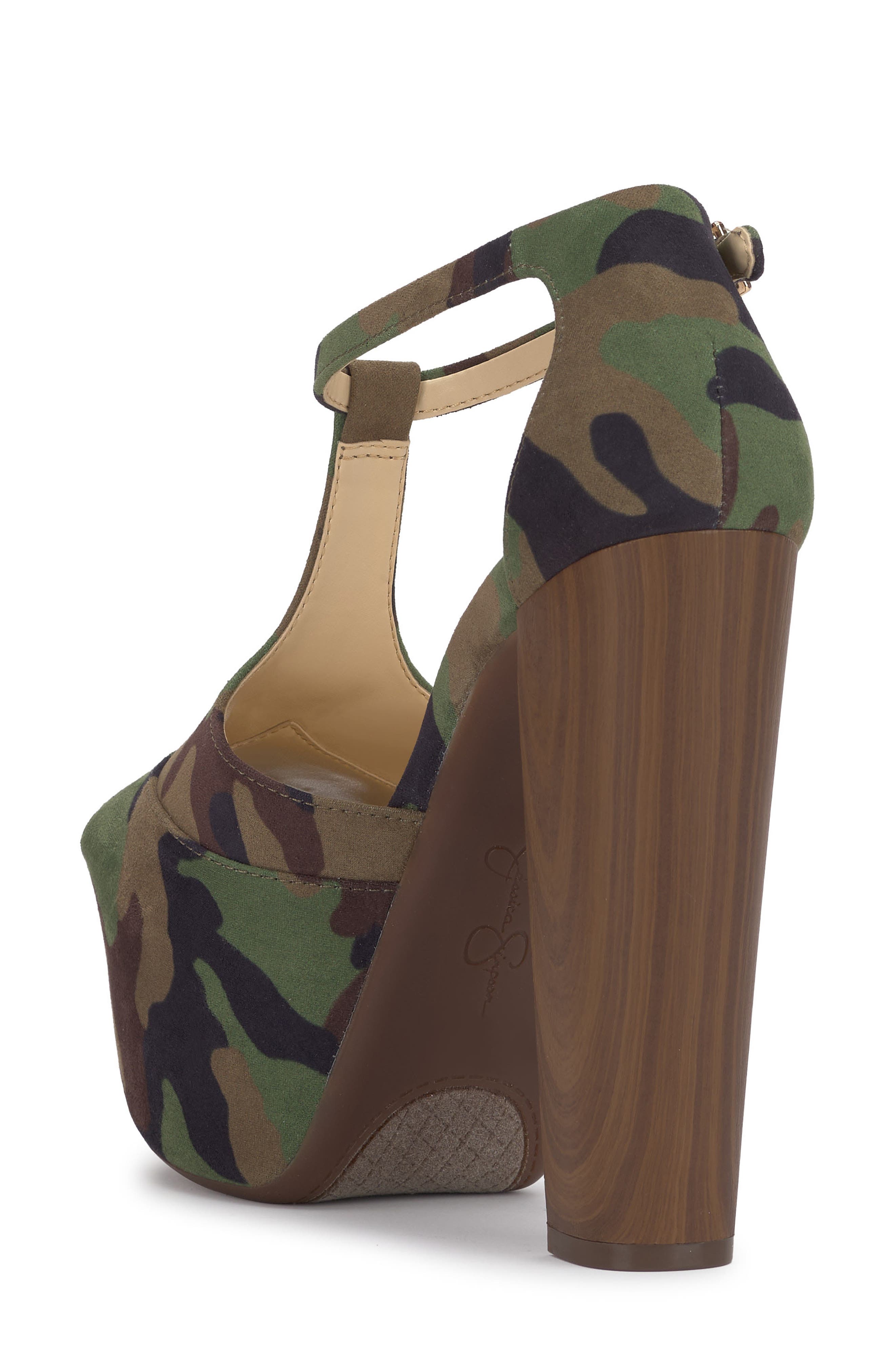 Jessica Simpson 'Dany' Sandal, Alternate, color, Green Multi/ Green