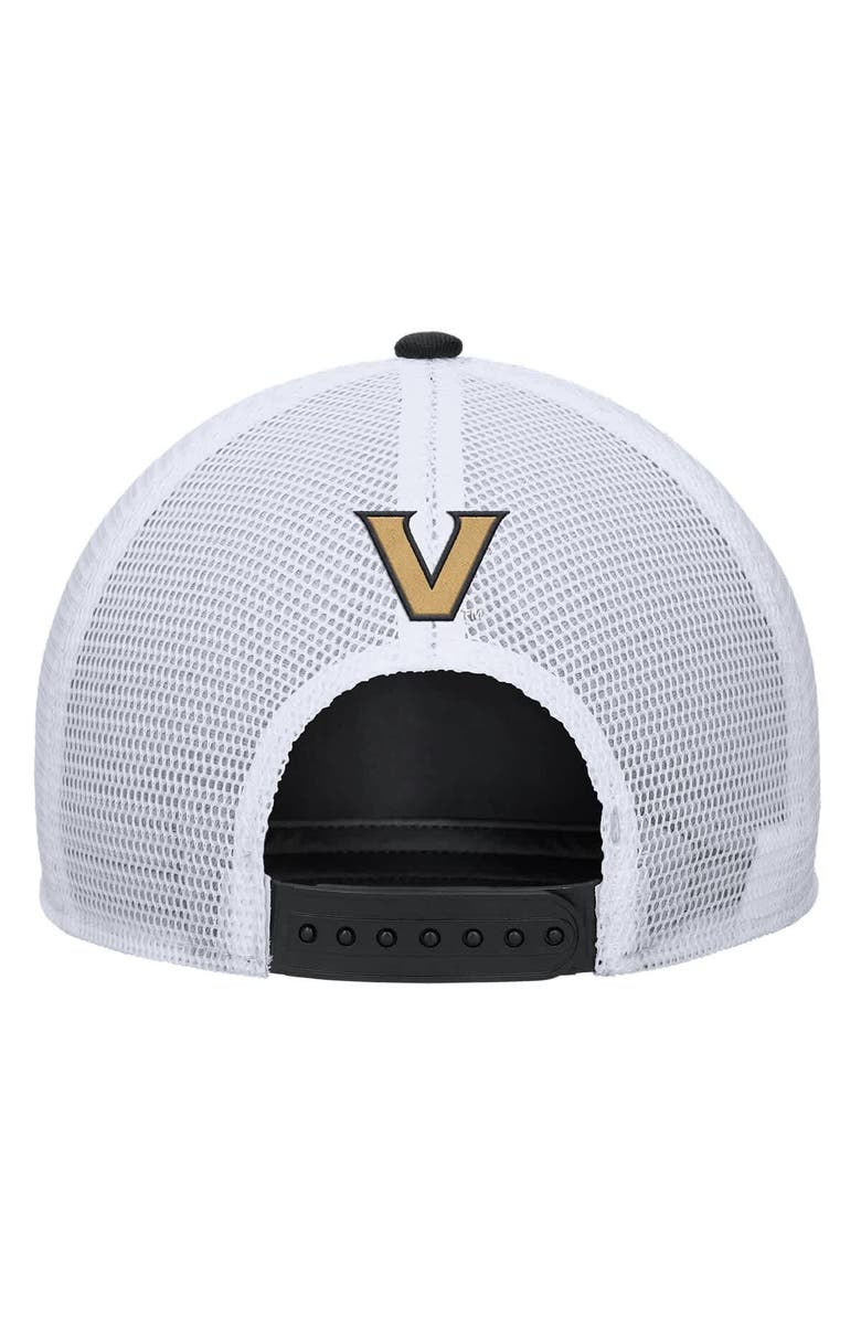 Nike Men's Nike Black Vanderbilt Commodores 2025 On-Field Rise Trucker Performance Adjustable Hat, Alternate, color, 
