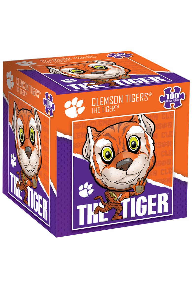 Clemson Tigers Mascot 100 Piece Puzzle, Main, color, Multicolor
