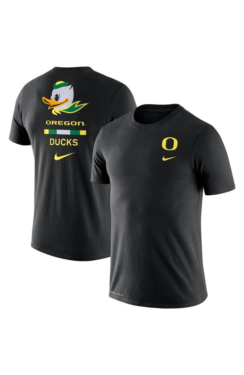 Nike Men's Nike Black Oregon Ducks DNA Logo Performance T-Shirt, Main, color, 