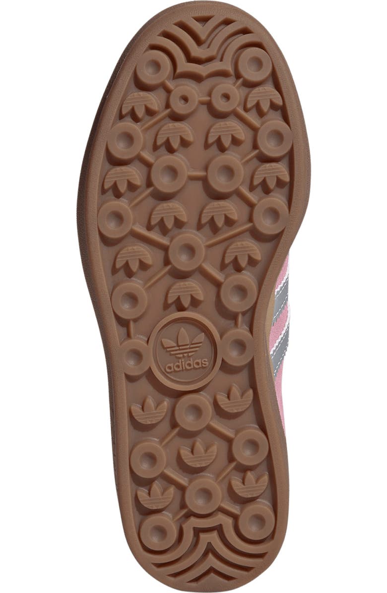 adidas Kids' Gazelle Bold Sneaker, Alternate, color, Trupnk/Sil