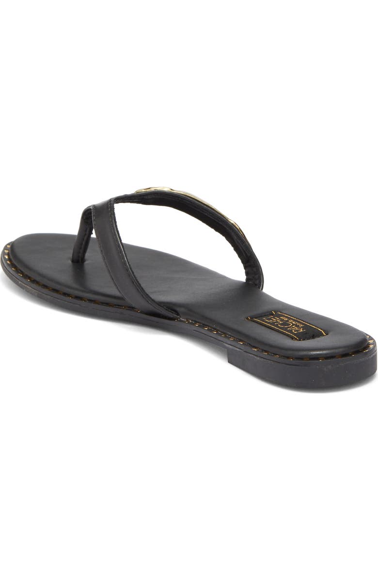 RACHEL Rachel Roy Lisbon Flip Flop, Alternate, color, Black