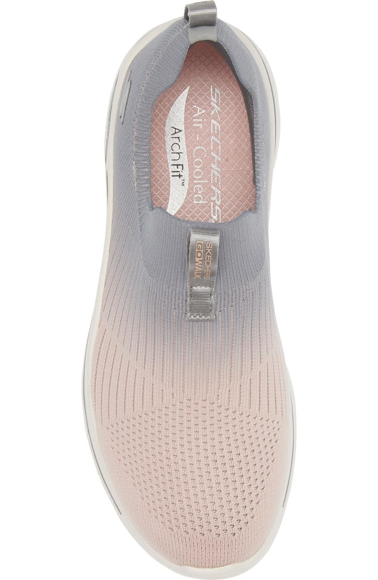 SKECHERS Go Walk<sup>®</sup> Arch-Fit<sup>®</sup> Ocean Vibes Slip-On Sneaker, Alternate, color,