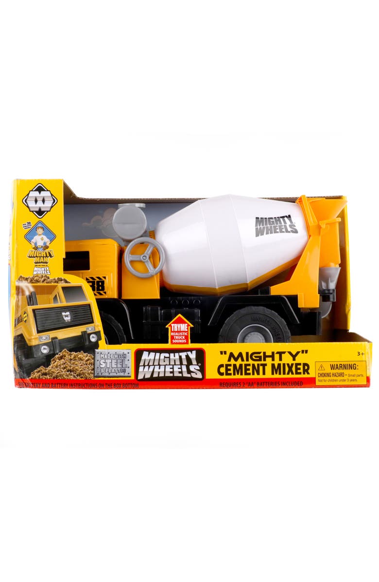 Mighty Wheels Cement Mixer Truck Toy Vehicle, Main, color, 