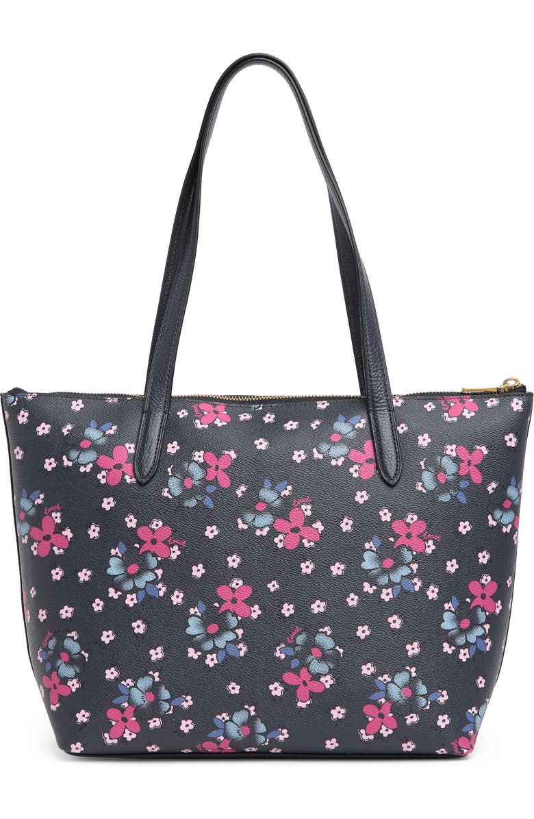 COACH Field Floral Print Taylor Tote, Alternate, color,