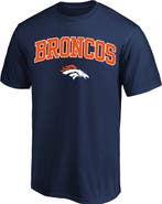 FANATICS Men's Fanatics Navy Denver Broncos Big & Tall Arch Logo T-Shirt