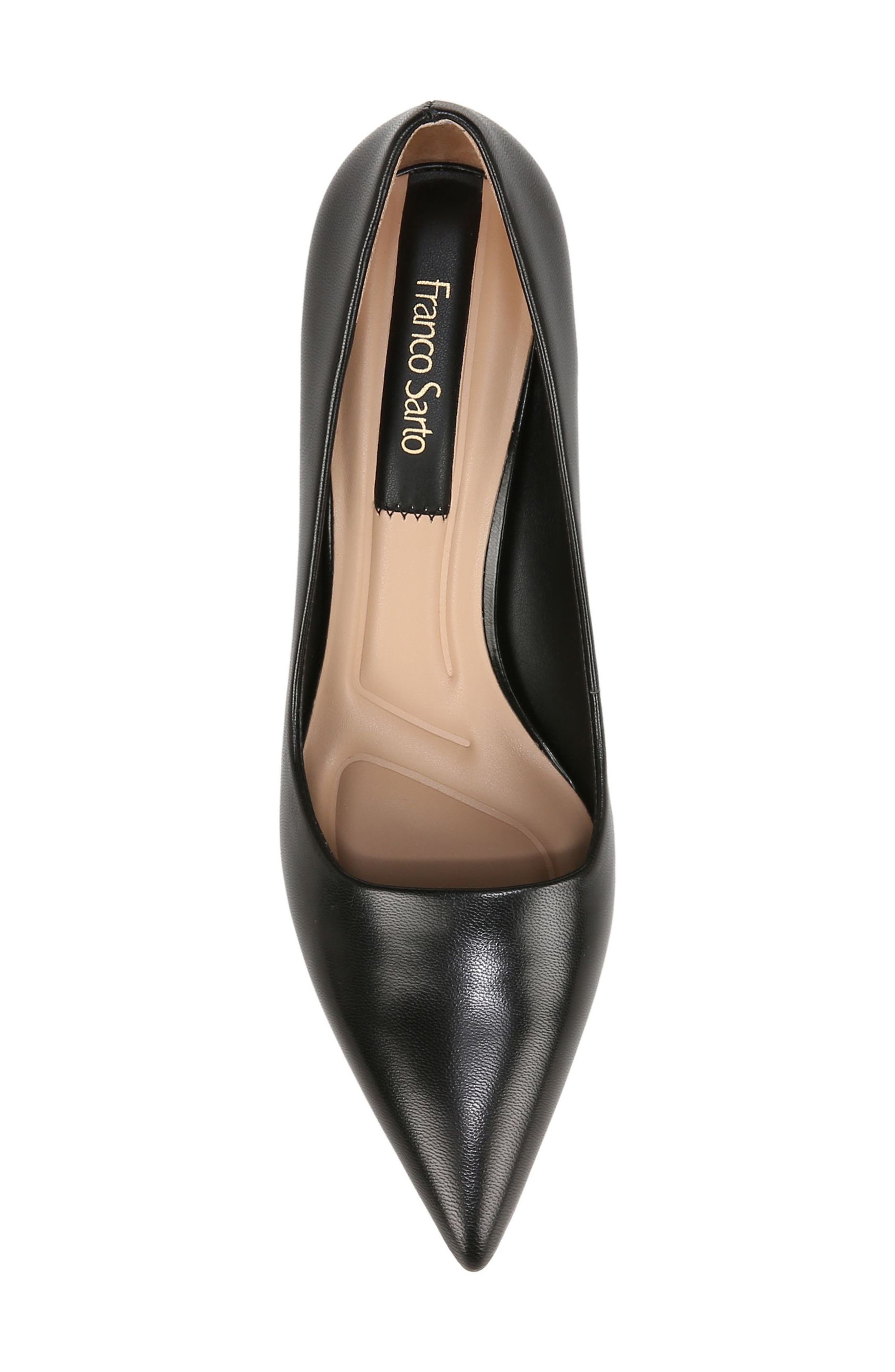 Franco Sarto Giovanna Pointed Toe Pump, Alternate, color, Black