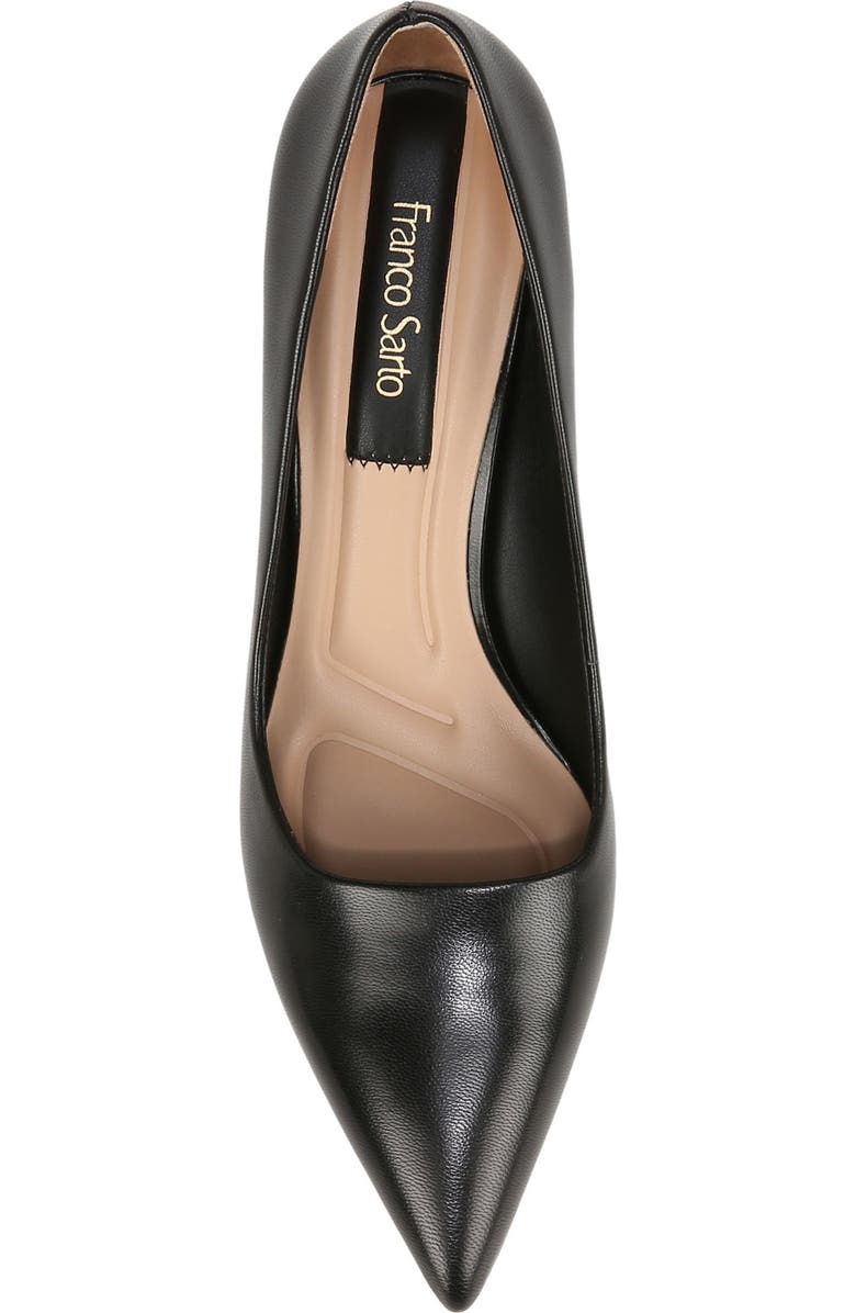 Franco Sarto Giovanna Pointed Toe Pump, Alternate, color, Black
