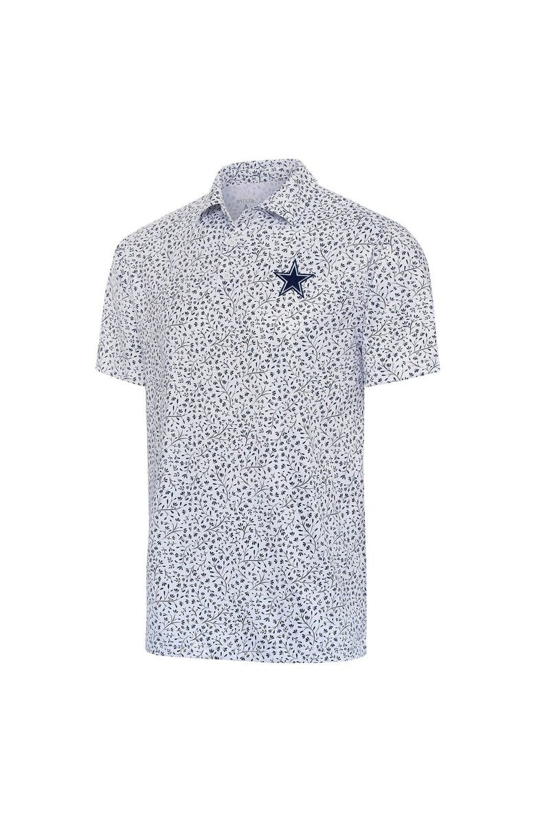 ANTIGUA Men's Antigua  White Dallas Cowboys Motion Polo, Main, color, 