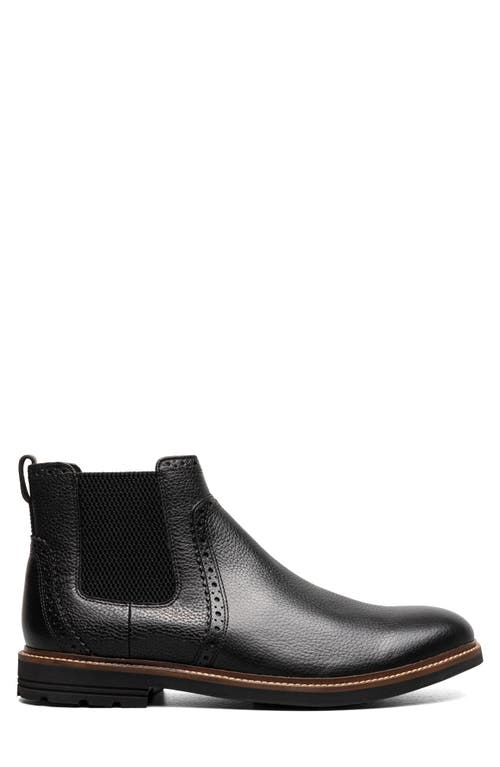 Nunn Bush Otis Ii Chelsea Boot In Black Tumbled