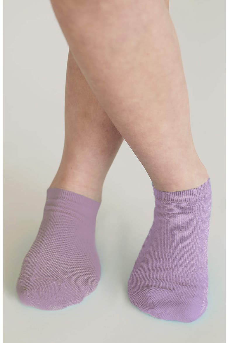 Kids Organic Cotton Solid Footie Socks 5-Pack, Alternate, color, Color Pop