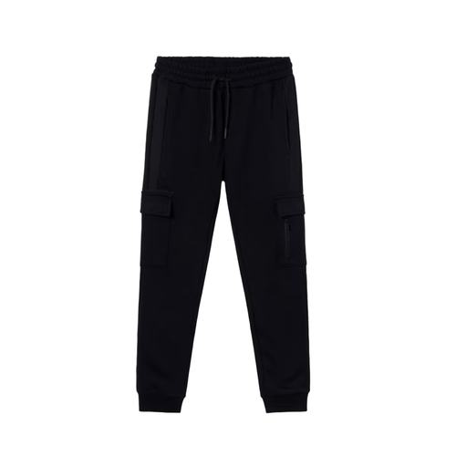 Mayoral Drawstring Track Pants In Black