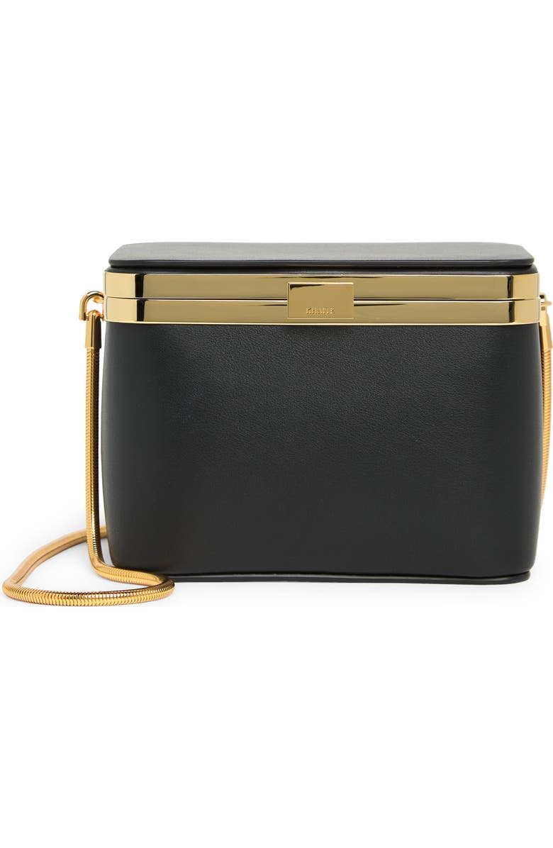 Khaite Eloise Leather Minaudière, Main, color,