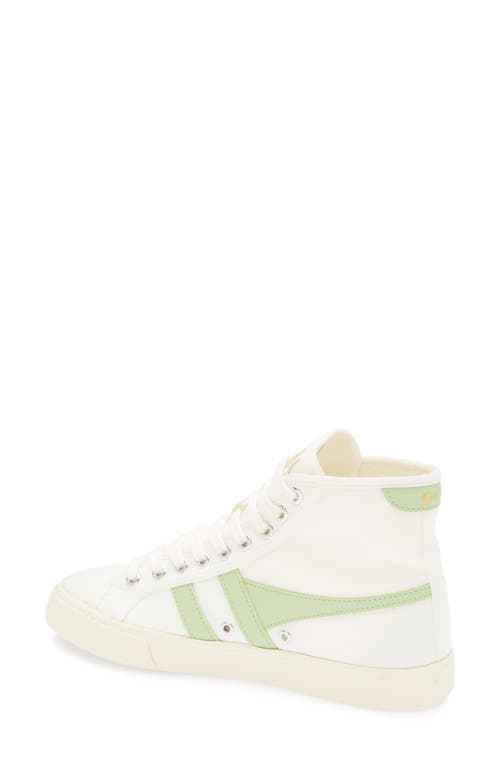 Gola Tennix Mark Cox High Top Sneaker In White