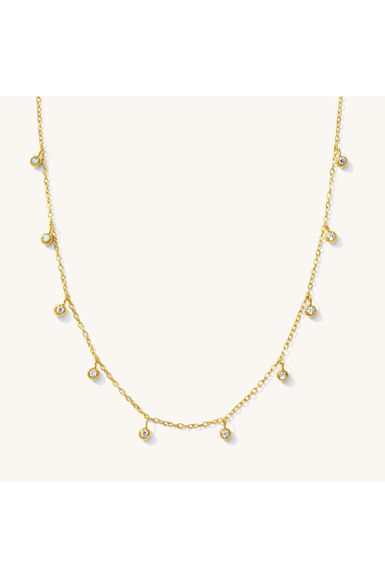 Diamond Rain Necklace, Main, color, Gold