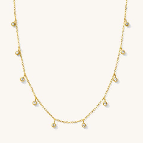 Diamond Rain Necklace