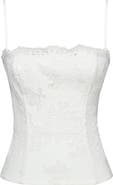 HOUSE OF CB Chloe Embroidered Lace Camisole
