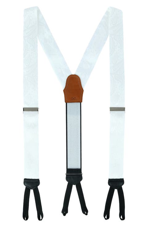 Banbury Paisley Silk Suspenders