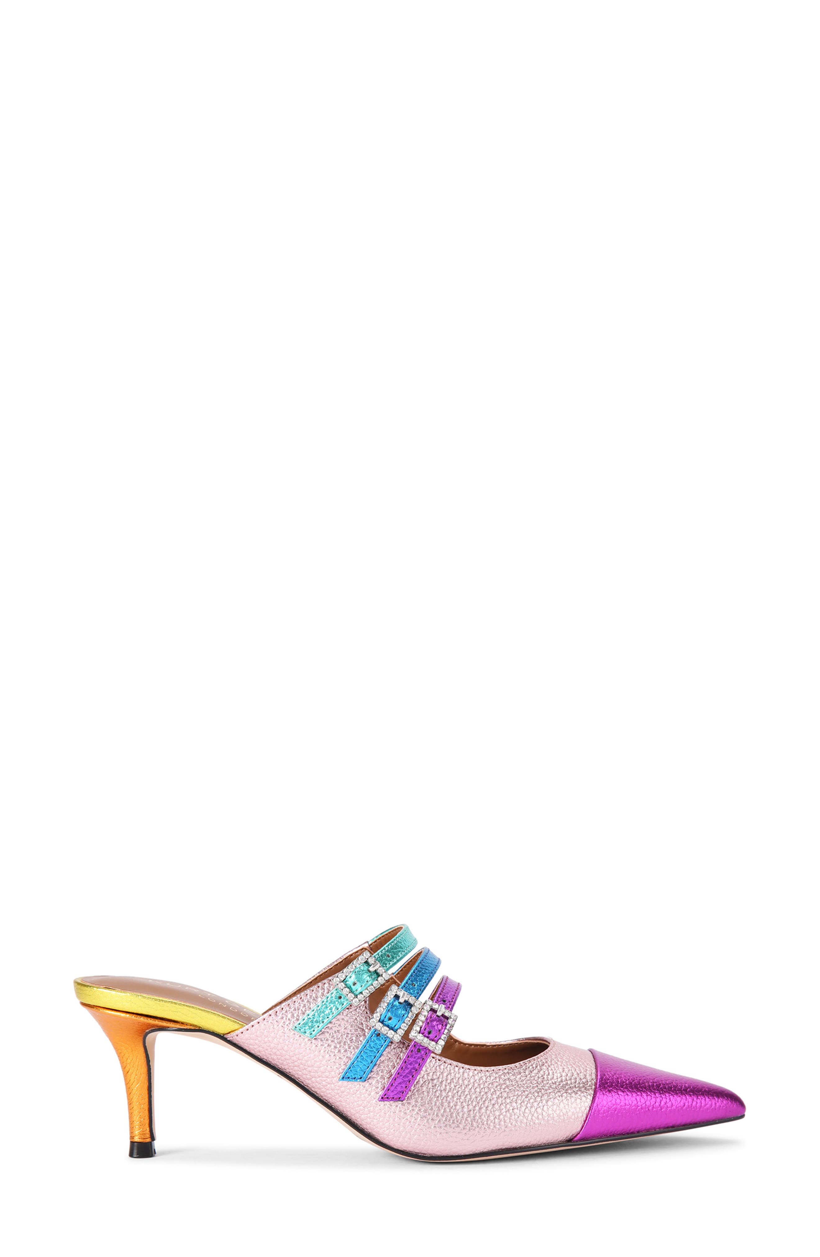 Kurt Geiger London Pierra Mary Jane Pointed Cap Toe Mule, Alternate, color, 