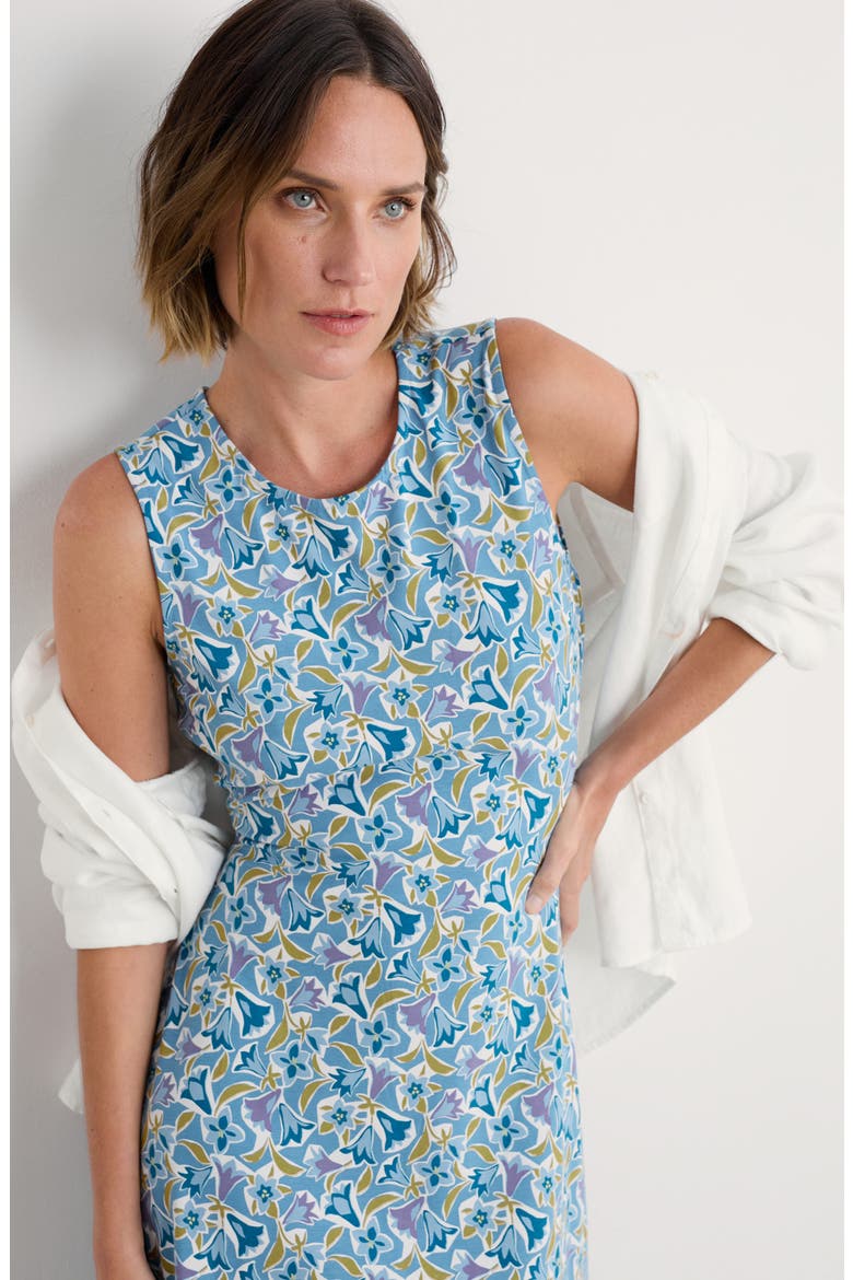 Sweet Violet Sleeveless, Alternate, color, PAPER BELLFLOWER SEA BLUE
