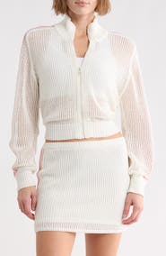 LSPACE Heart Stopper Full Zip Sweatshirt