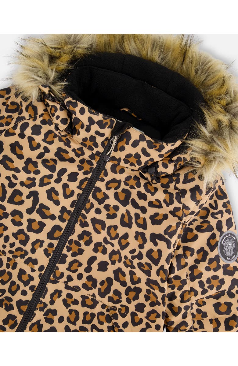Deux par Deux Two-Piece Play Snowsuit with Animal Jacket, Alternate, color, 