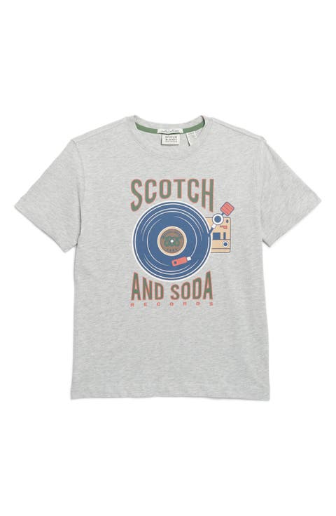 Kids' Record Logo Graphic T-Shirt (Little Kid & Big Kid)