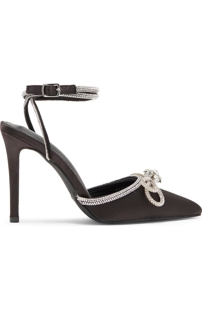 BERNESS Paris Satin Ankle Strap Pump, Alternate, color,