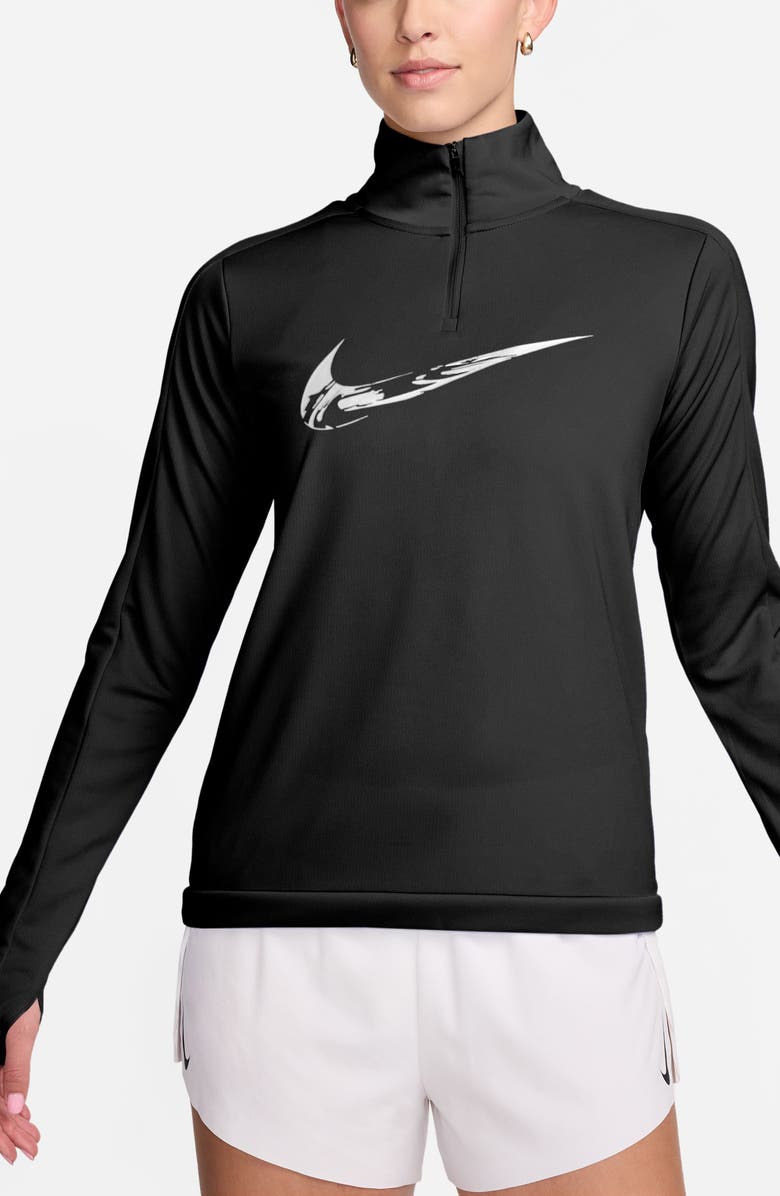 Nike Swish Half-Zip Jacket, Main, color, 
